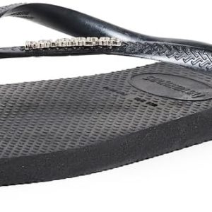 Havaianas Women's Slim Square Logo Pop Up Flip Flops
